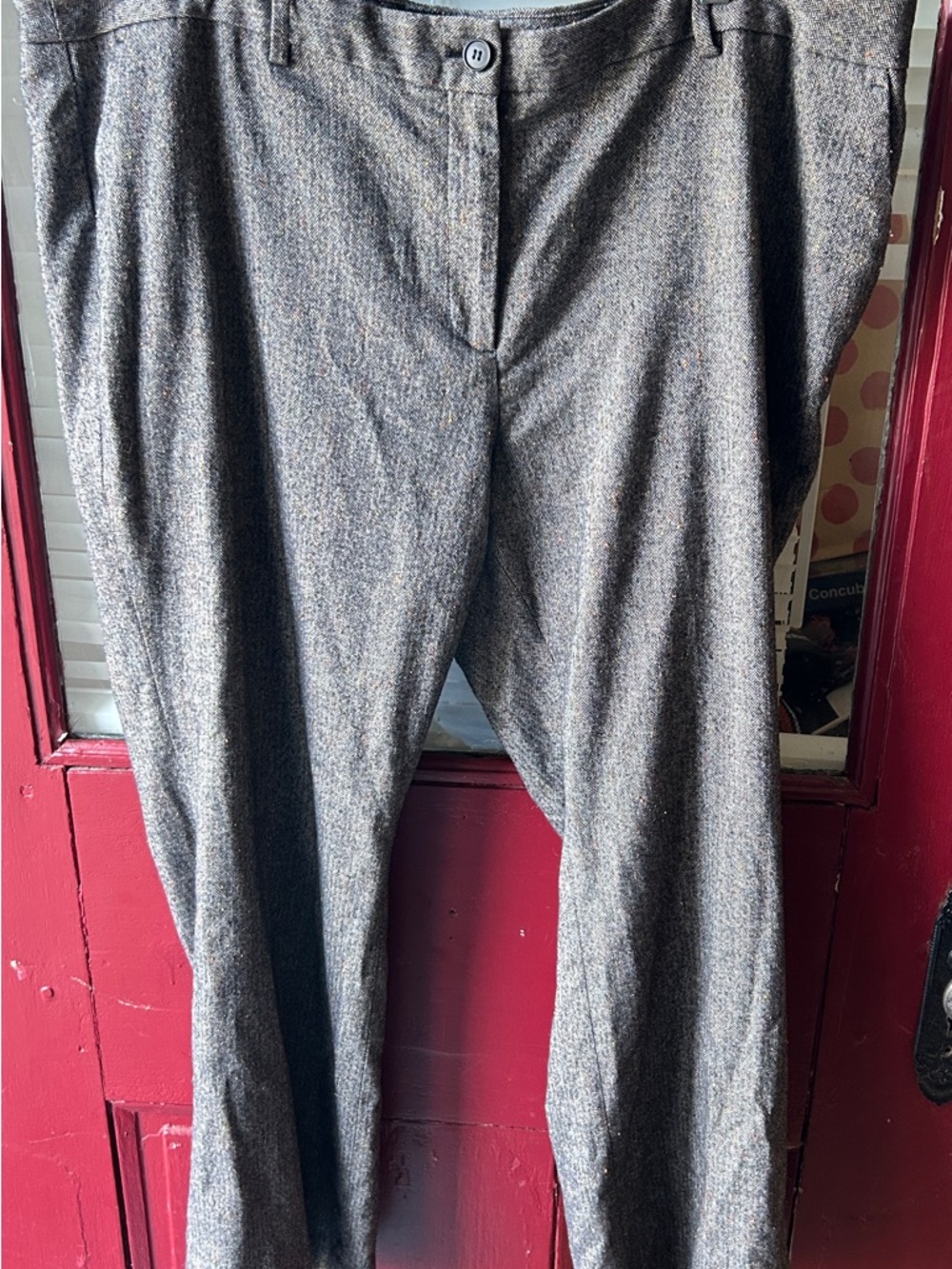 Talbots tweed trousers